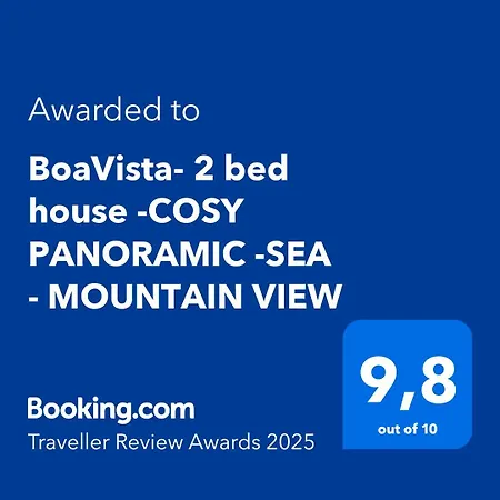 Boavista- 2 Bed House -Cosy Panoramic -Sea - Mountain View Apartment Campanario Exterior photo